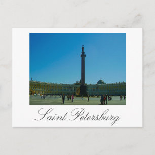 Palace Square Saint Petersburg Russia Postcard