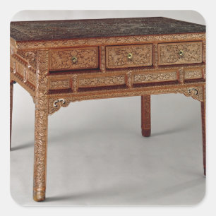 Palace table, Ming Dynasty, Hsuan Te Period Square Sticker