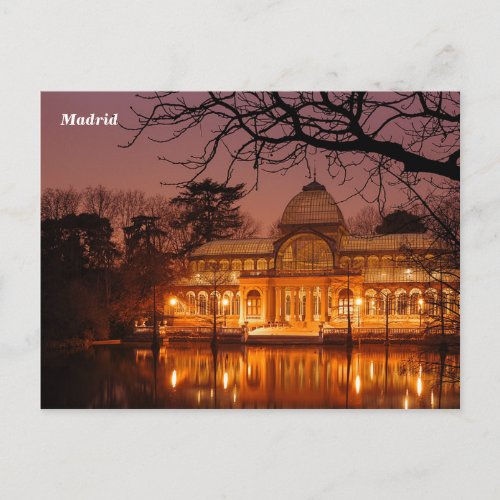 Palacio de Cristal Postcard