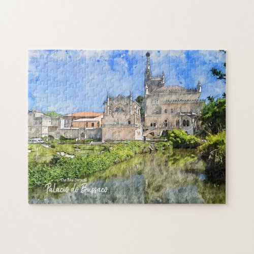 Palacio do Bussaco Portugal  Jigsaw Puzzle