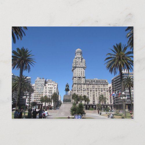 Palacio Salvo Montevideo Uruguay Postcard