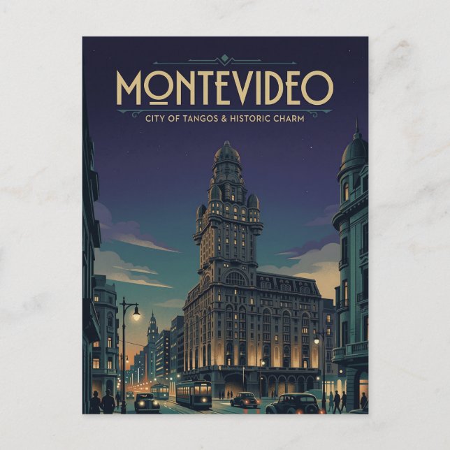 Palacio Salvo Postcard (Front)