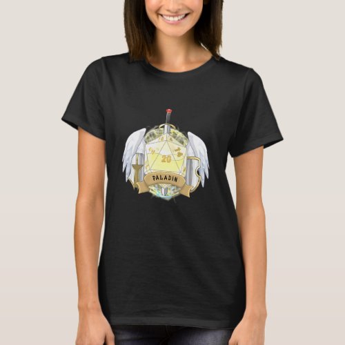 Paladin Class Alignment Dice Dungeon Role Game Mas T_Shirt