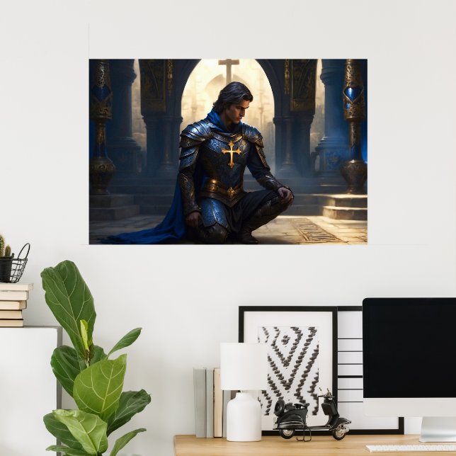 Paladin of the Supplicant Prayer Poster (Home Office)
