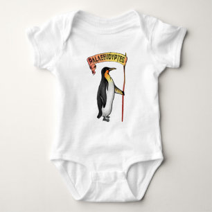 Palaeeudyptes Extinct Penguin Baby Bodysuit