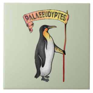 Palaeeudyptes Extinct Penguin Ceramic Tile
