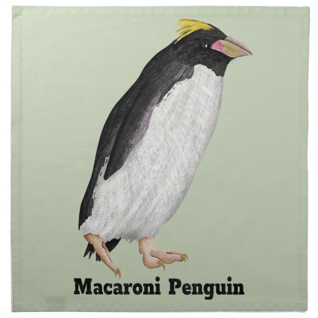 Palaeeudyptes Extinct Penguin Cloth Napkin (Front)