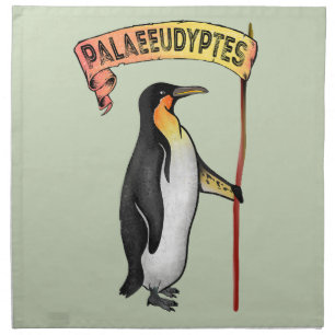 Palaeeudyptes Extinct Penguin Cloth Napkin