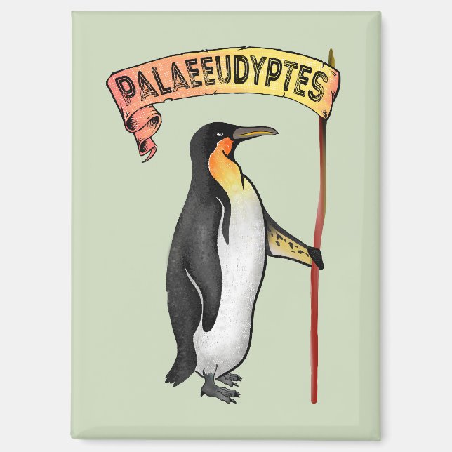 Palaeeudyptes Extinct Penguin Magnet (Front)