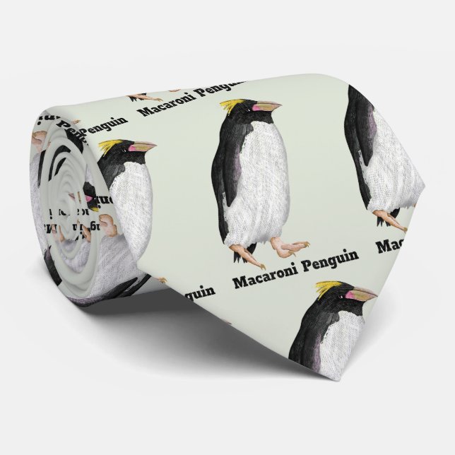 Palaeeudyptes Extinct Penguin Neck Tie (Rolled)