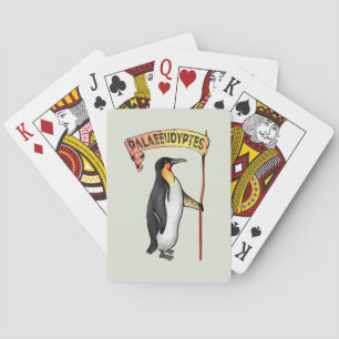 Palaeeudyptes Extinct Penguin Poker Cards