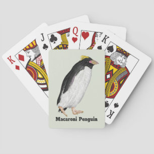 Palaeeudyptes Extinct Penguin Poker Cards