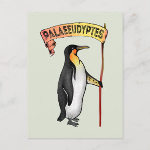 Palaeeudyptes Extinct Penguin Postcard