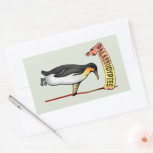 Palaeeudyptes Extinct Penguin Rectangular Sticker