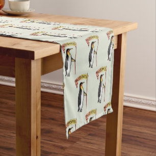 Palaeeudyptes Extinct Penguin Short Table Runner