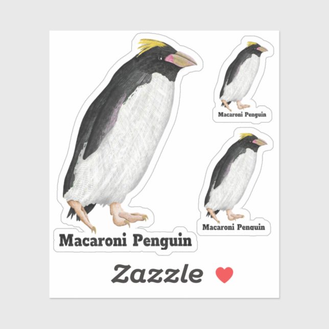 Palaeeudyptes Extinct Penguin Sticker (Sheet)