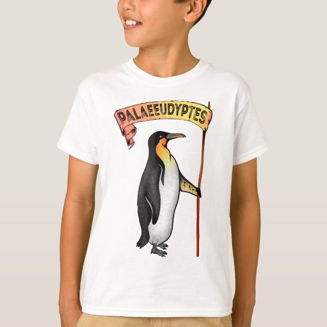Palaeeudyptes Extinct Penguin T-Shirt (Front)