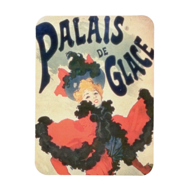 Palais de Glace, Champs Elysees, Paris, 1894 (colo Magnet (Vertical)