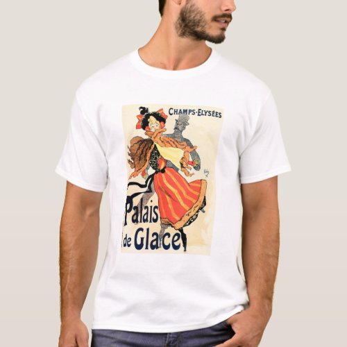 PALAIS de GLACE Jules Cheret Maitres de L Affiche T_Shirt