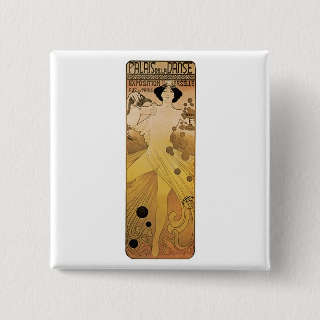 Palais de le Danse Button (Front)