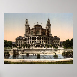Palais du Trocadéro - Paris world exhibition Poster