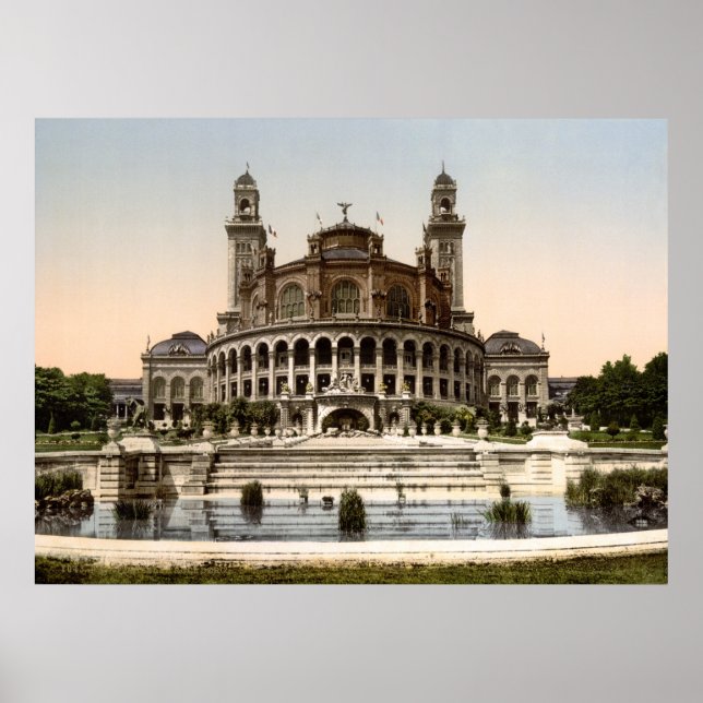 Palais du Trocadéro – Weltausstellung Paris Poster (Front)