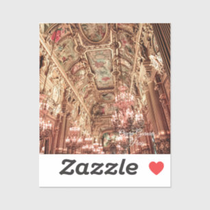 Palais Garnier Opera. Paris. France. Sticker