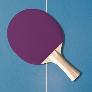 Palatinate Purple Solid Color Ping Pong Paddle