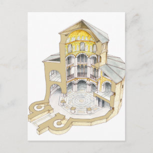 Palatine Chapel. Aachen. Germany Postcard