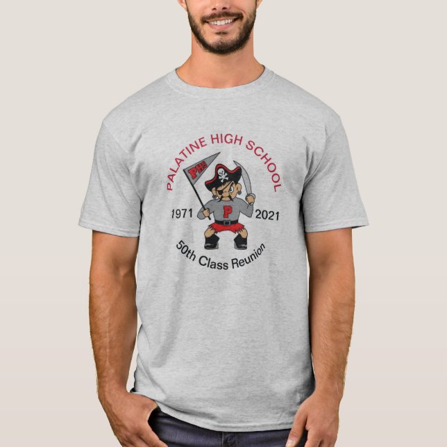 Palatine High School Class of 1971 Reunion T-shirt (Front)