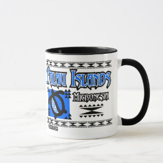 Palau Blue Tribal Mug