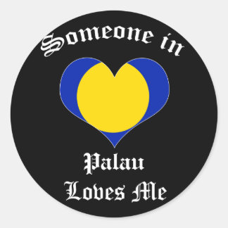 Palau Classic Round Sticker