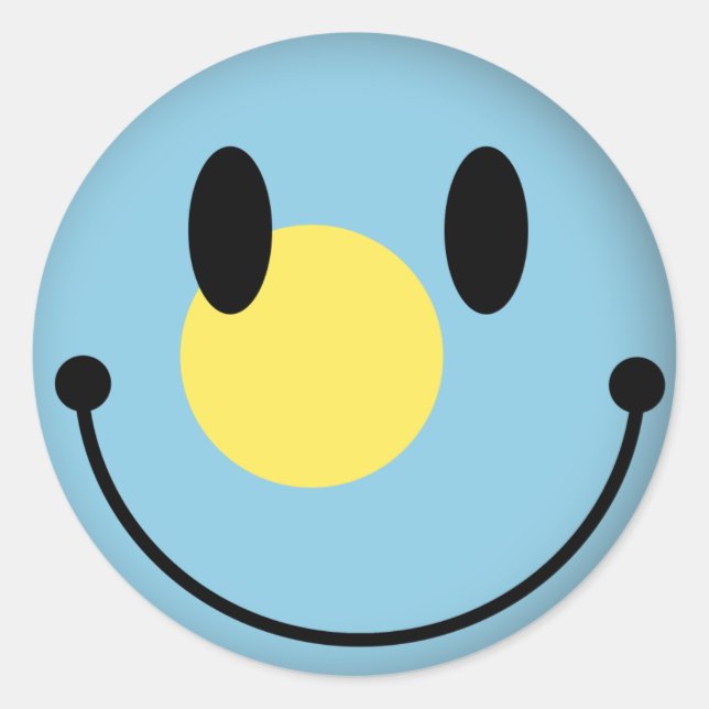 Palau Classic Round Sticker (Front)