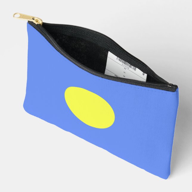 Palau flag accessory pouch (Open)
