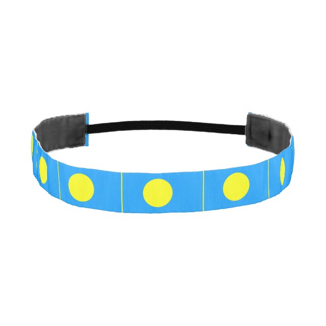 Palau Flag Athletic Headband (Front)