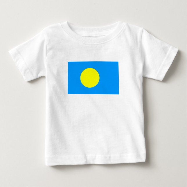 Palau Flag Baby T-Shirt (Front)