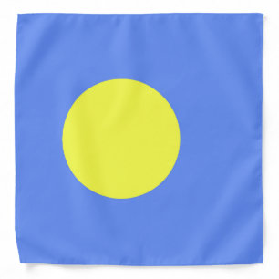 Palau flag bandana