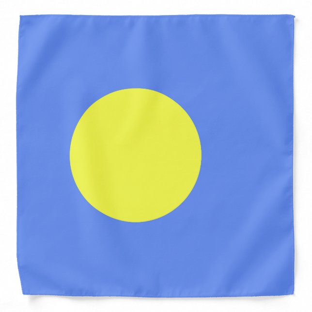 Palau flag bandana (Front)