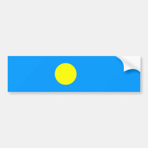 Palau Flag Bumper Sticker