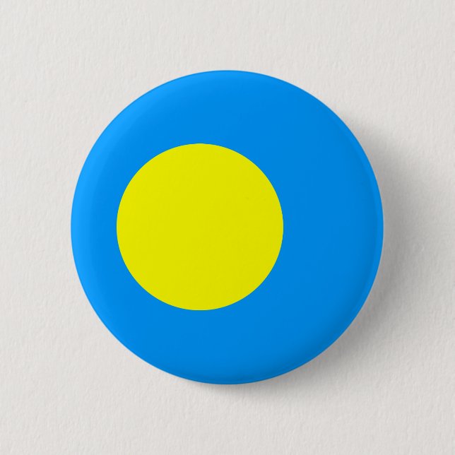 Palau Flag Button (Front)