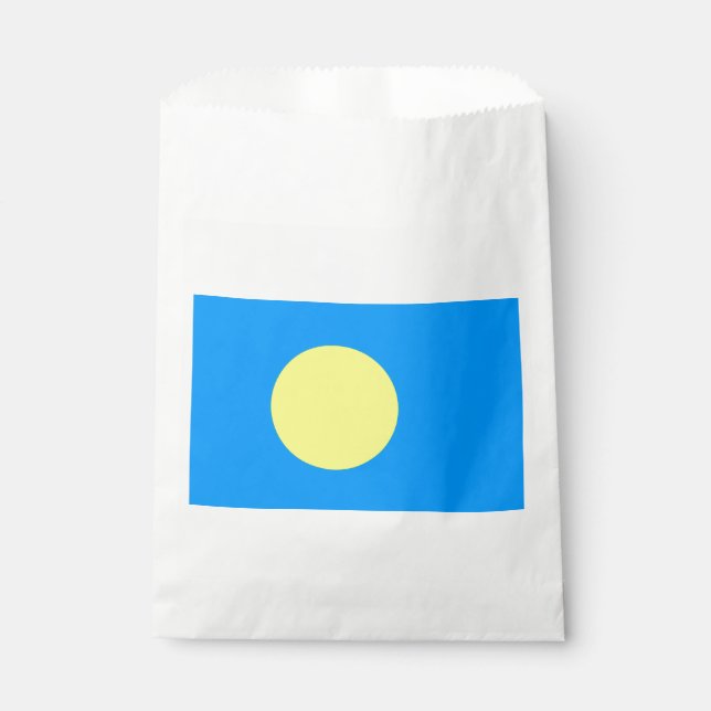 Palau Flag Favor Bag (Front)