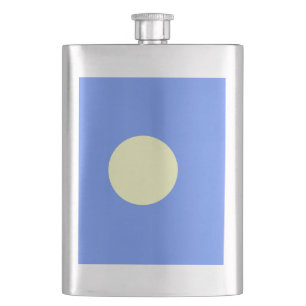 Palau flag flask