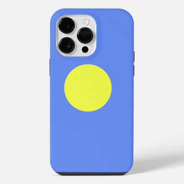 Palau flag iphone case (Back)
