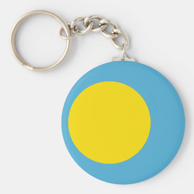 Palau Flag Keychain (Front)