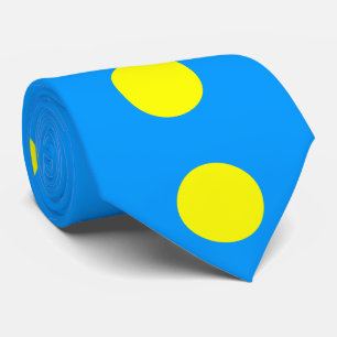 Palau Flag Neck Tie