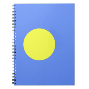 Palau flag notebook