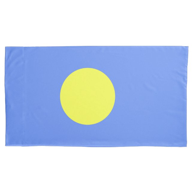 Palau flag pillow case (Front)