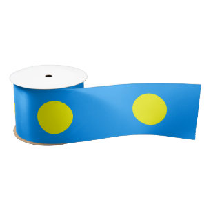 Palau Flag Satin Ribbon