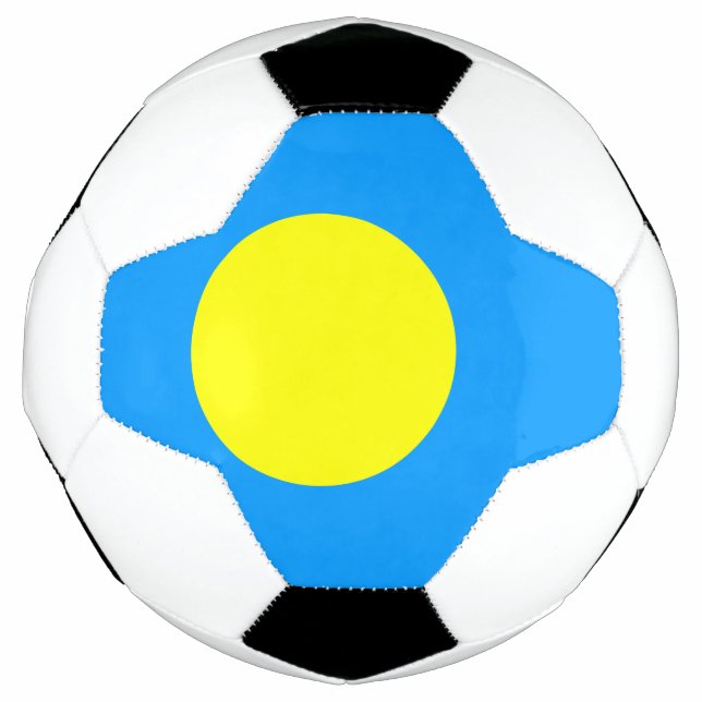 Palau Flag Soccer Ball (Front)