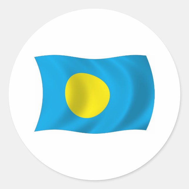 Palau Flag Sticker (Front)
